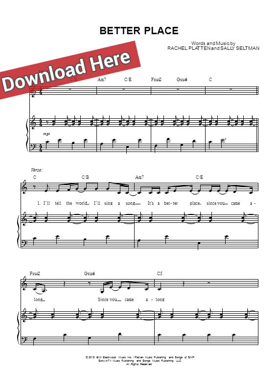 Faded Piano Notes With Lyrics