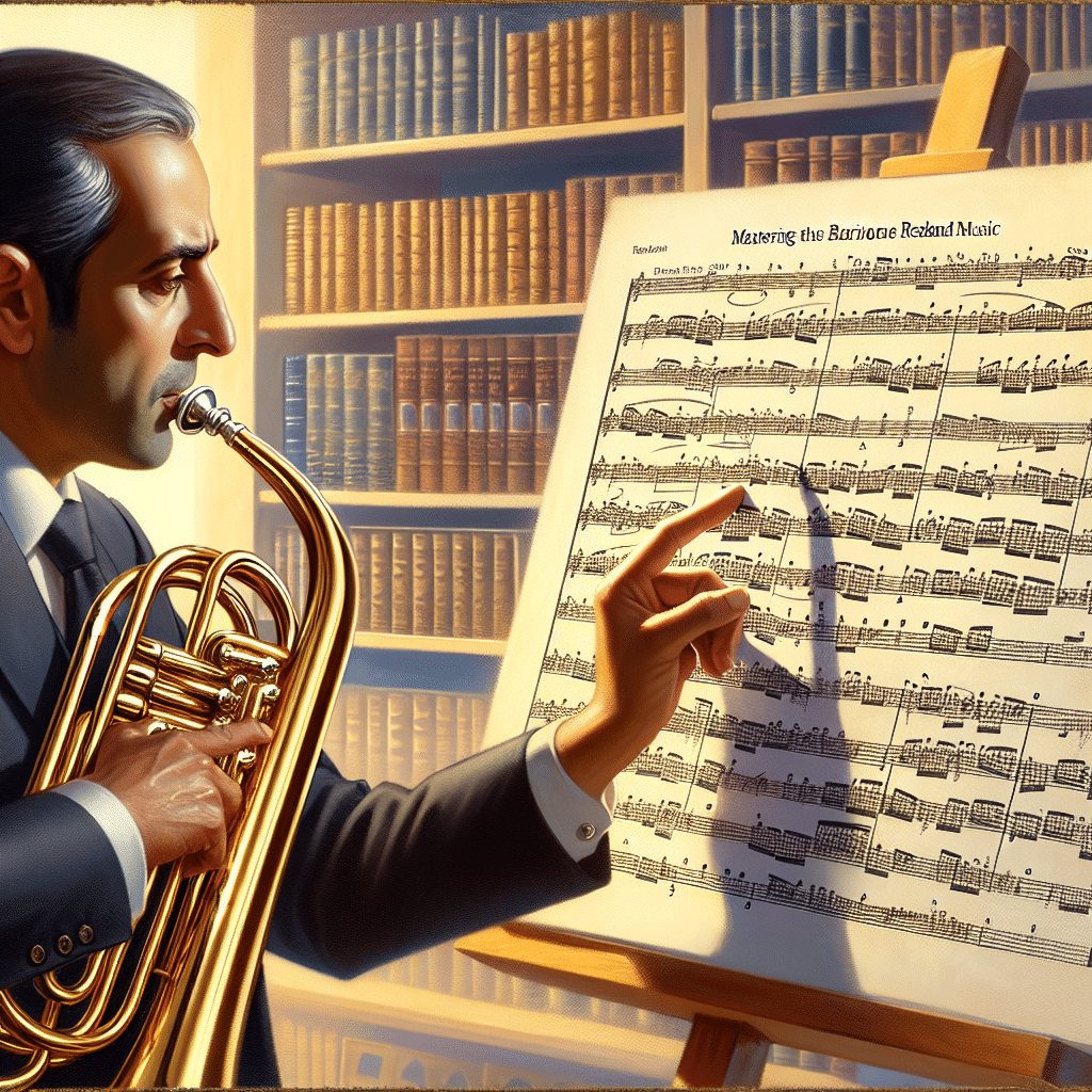 Mastering the Baritone Horn: A Beginner's Guide to Reading Sheet Music