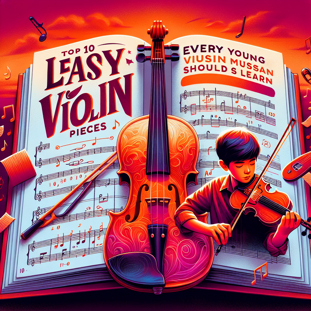 Tune In: Top 10 Easy Violin Pieces Every Young Musician Should Learn